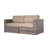 Arreola Fully Assembled 66" Wide Outdoor Wicker Loveseat with Cushions-92465181-92465185