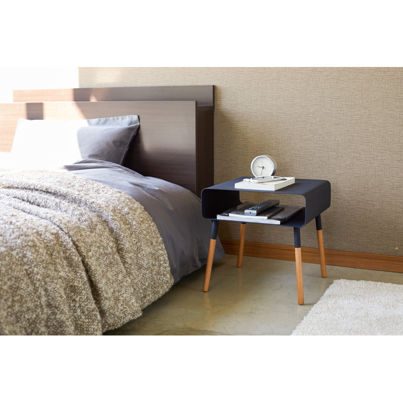 Table d'appoint Plain Yamazaki Home, Noir