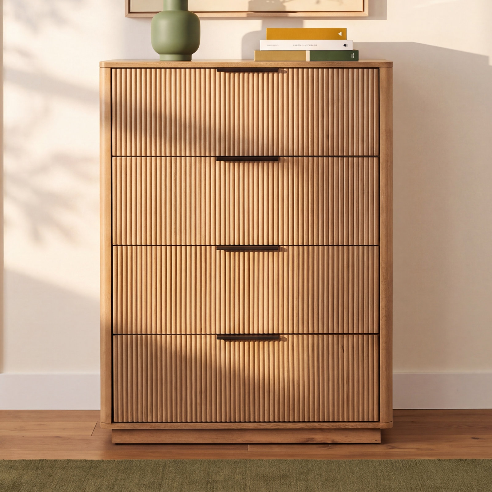 Tamera 36" Oak Dresser, White Oak