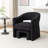 Torrence Upholstered Barrel Chair With Ottoman-549360592