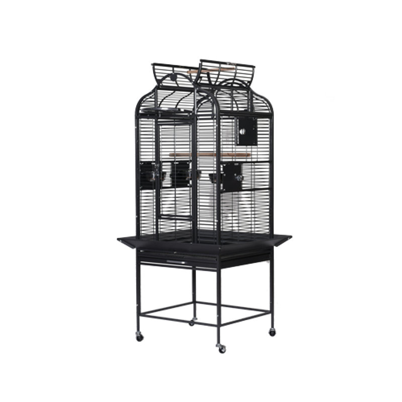 Majestic décapotable petit noir, Small (61.4" H x 24" W x 22" D), Noir