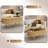 Stylish Brown Dresser - Modern Bedroom Storage & Organization | Gift Idea