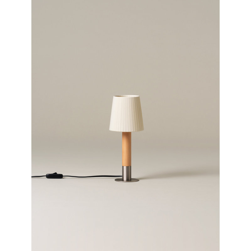 Basica Minima Table , Nickel, Natural