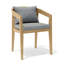 Outdoor 13 - Piece Teak Dining Set with Cushions-464677125