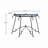 Tempered Glass Surface Console Table