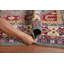Tapis oriental géométrique Kazak