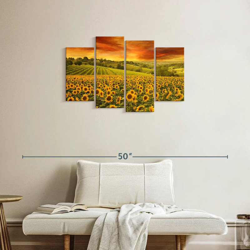 Tournesols Alvord Italian Hill, H 22 po x l 36 po