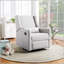 Fauteuil inclinable et pivotant avec coussin Pronto