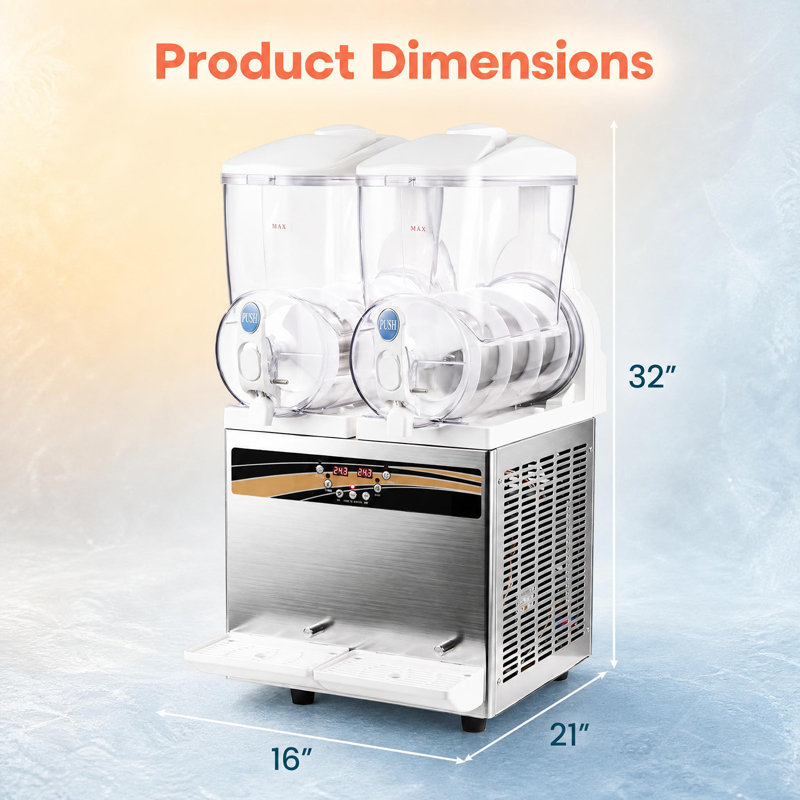 Commercial Slushie Machine 30L/8 Gal