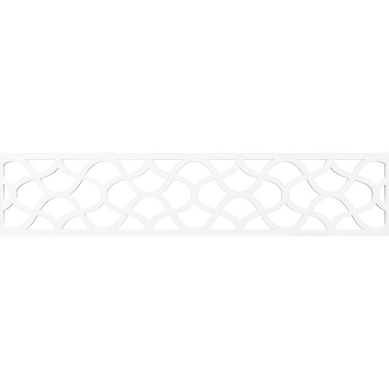 Panneau mouluré Resort, H 10 po x l 46,75 po x P 0,38 po, PVC de qualité architecturale