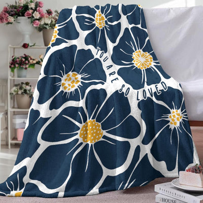 Jeté en flanelle Boho