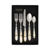 VIETRI Aladdin Stainless Steel Flatware Set - Service for 4