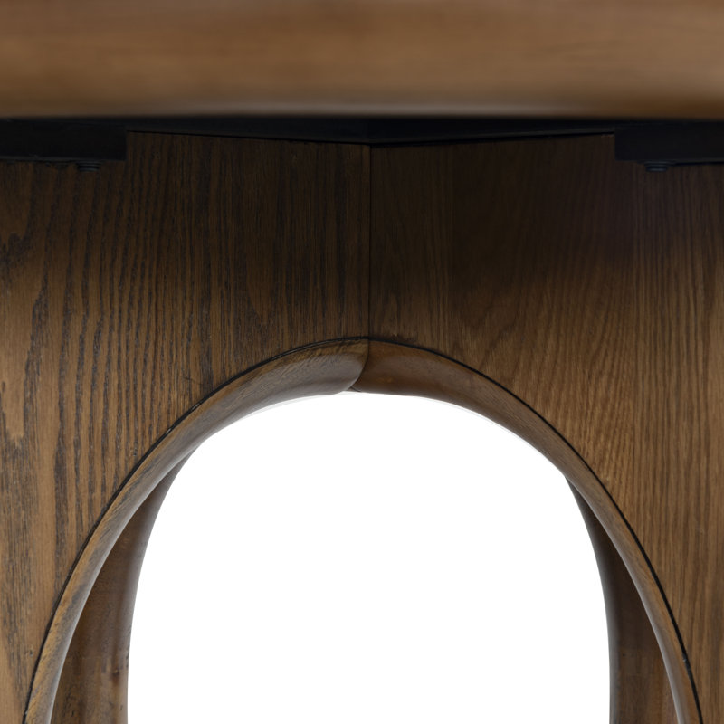 Olivetta Round Dining Table, Medium Oak