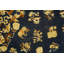 Antique Chinese Peking Floral Medallion Pattern Blue Color Late 19th Century Rug