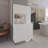 Tigard 1-Shelf 1-Drawer Pantry Cabinet White