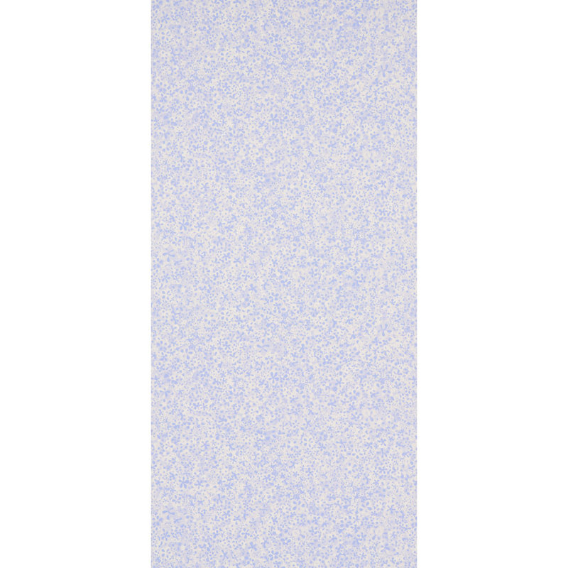 Papier peint Schumacher x Backdrop Superbloom, Bleuet