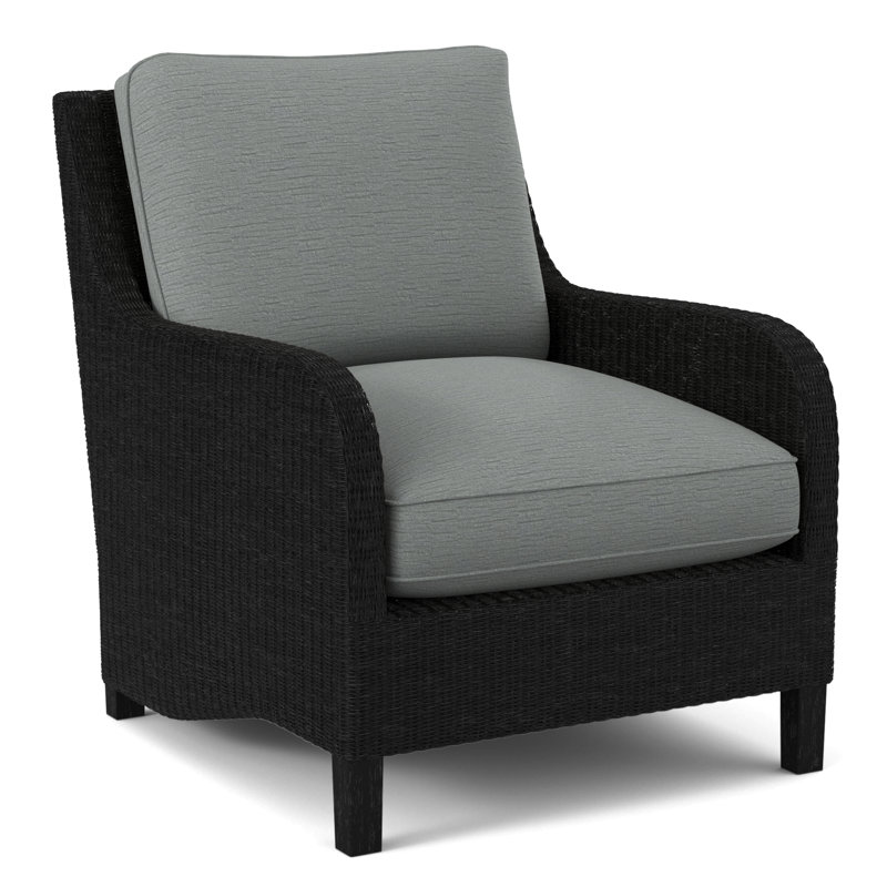 Gibraltar Armchair, Black, Stone Crypton Performance; 0884-83