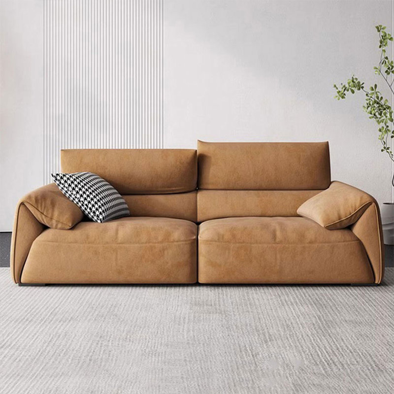 Canapé 86,61 po Caramel Brown, 86.61"W*37.4"D*33.86"H