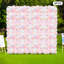Panneau mural fleur en soie artificielle