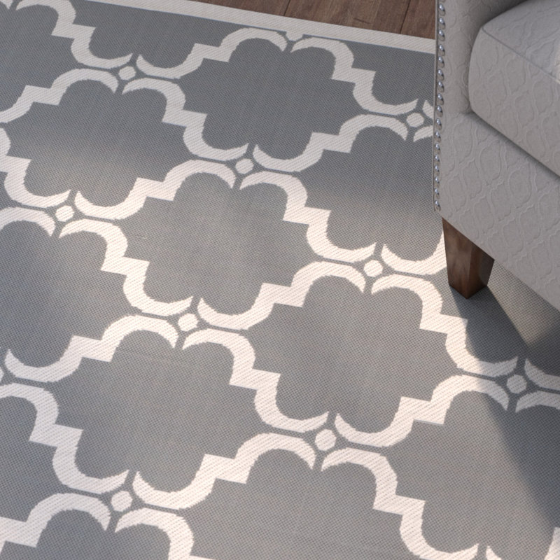 Herefordshire Performance Geometric Rug, Round 5'3"