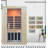 Home Infrared Sauna Room 2 Person Wooden Canadian Hemlock 1832W Low Magnetic Graphene Carbon Plate Heater Indoor Saunas Spa 41.7 * 32 * 66 inches