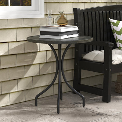 Rectangular Metal Outdoor Camping Table - 66 cm W 66 cm D