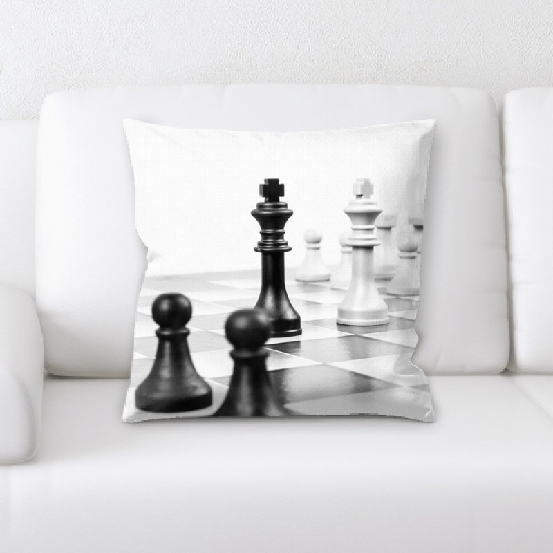 Coussin de jeu chess