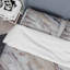 Ensemble de housse de couette designart texture d’une surface de pierre-35229321