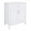 Meuble-lavabo de 30 pouces avec lavabo en céramique et beaucoup de rangement-2021820218