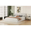 Grand lit plateforme tapissier-962110772