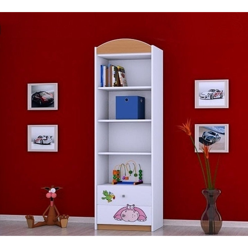 Roger 183cm H X 60cm W Animals Kids Cube, Natural
