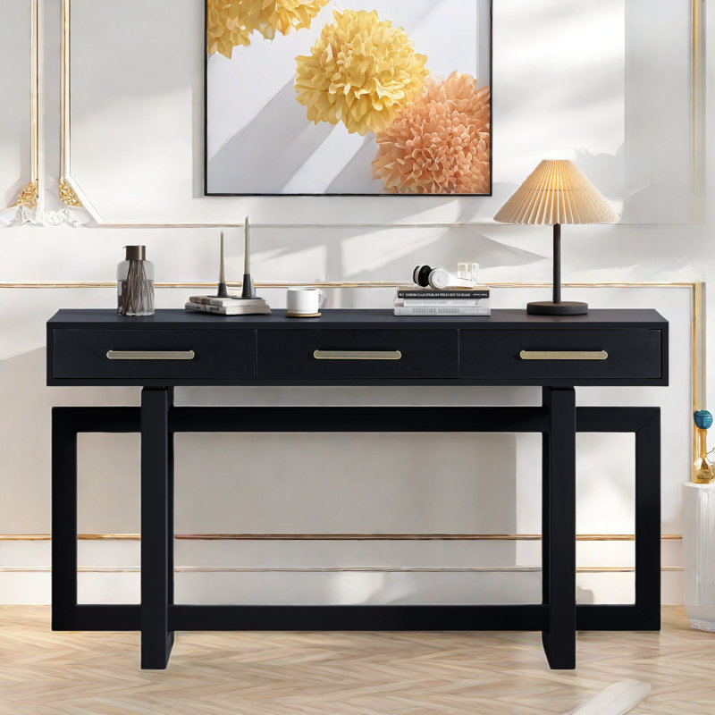 Console de 57 po Otterbein, Noir