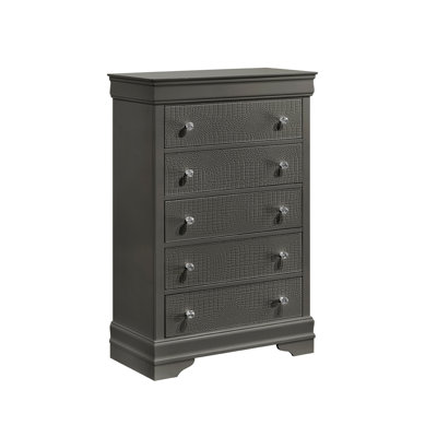 Commode 5 tiroirs Mylhana
