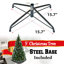 Arbre de noël artificiel pin vert/blanc bonhomme-1432572945