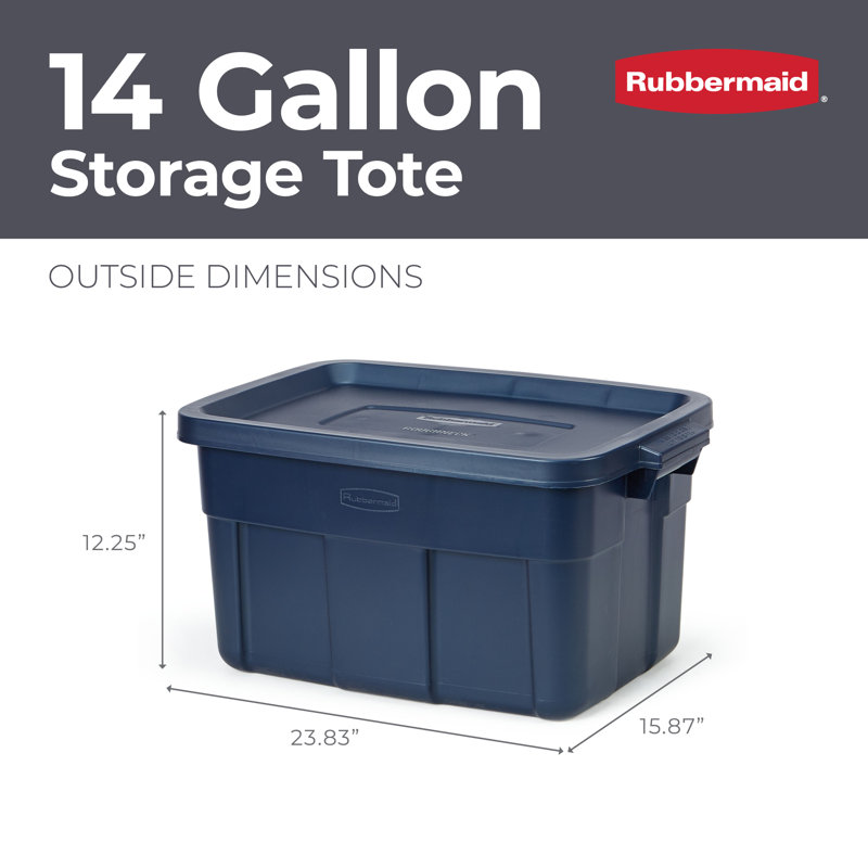 Fourre-tout de rangement Rubbermaid Roughneck