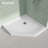 36 In. D X 36 In. W X 5 1/2 In. H Center  Drain Single Threshold Shower Base