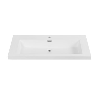 Plateau de meuble-lavabo 39,4 po