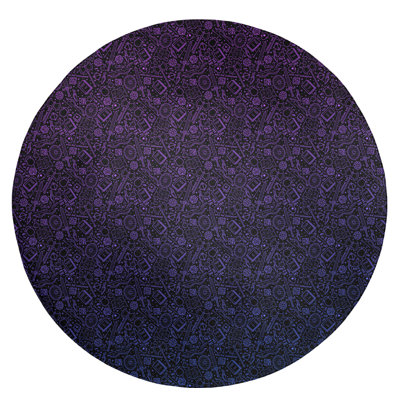 Chenille Abstract Indoor Rug