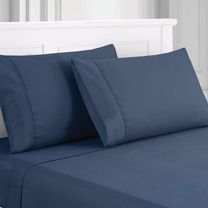 Lanester Microfiber Machine Tufted Sheet Set, King, Taupe Gray