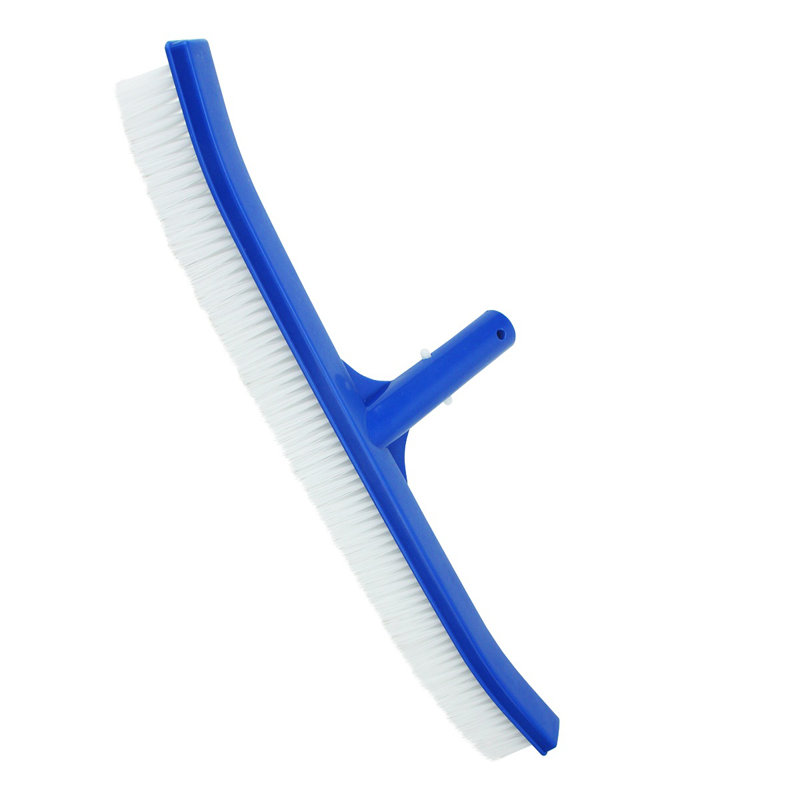 18" Curved Swimming Pool Bristle Wall Brush