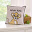 Coussin NoJo Disney King Lion taupe et or Simba