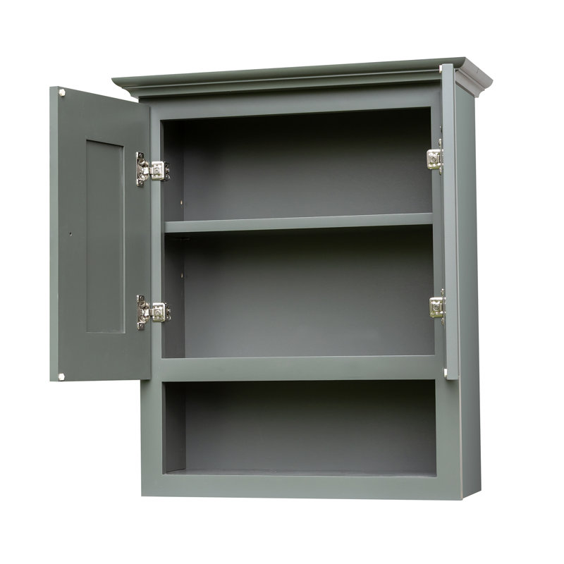 Sage Shaker Bathroom Wall Cabinet