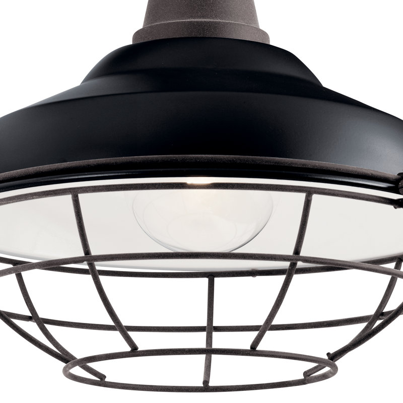 Mur extérieur Hemlen 1Lt, Noir, H 16,25 po x l 12,5 po x P 21 po