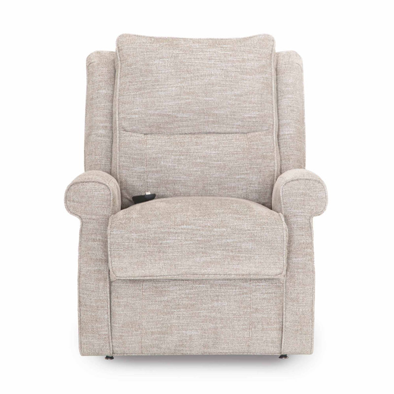 Penndel Upholstered Lift Assist Power Recliner, Linen