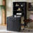 Vero Bookcase With Folding Desk And Cabinet-1955685307