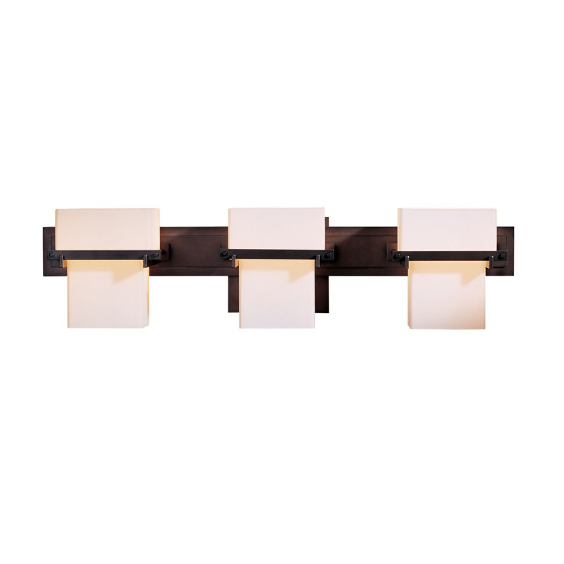 Kakomi 3 Light Sconce, Dark Smoke