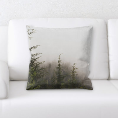 Evergreen Throw Pillow