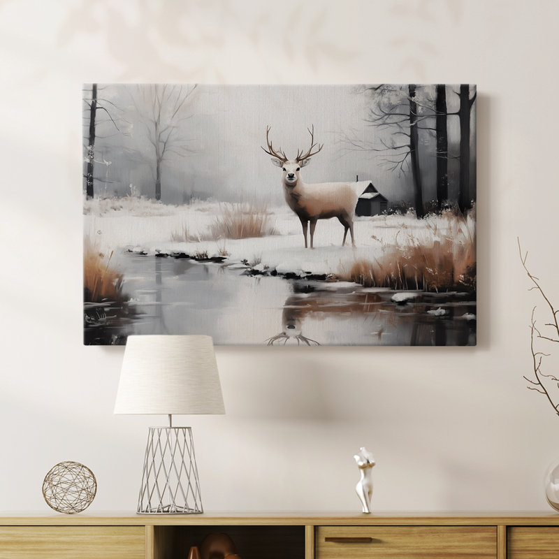 Art de Noël - DCCCLIX - Cavas enveloppés de galerie, H 12 po x l 18 po