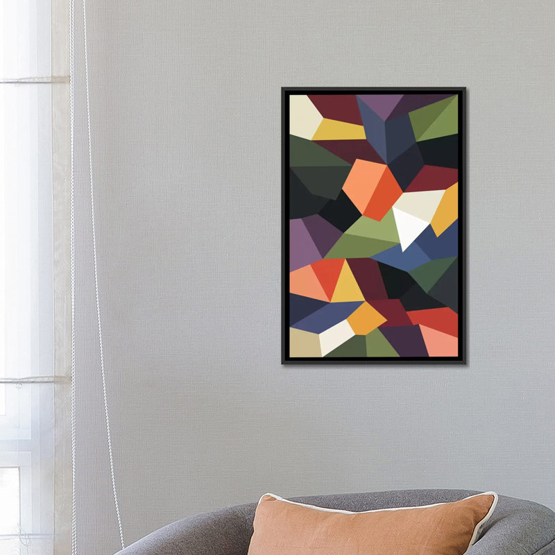 « chute des pierres » par les concepteurs habituelles, reproduction d’art sur toile tendue, H 26 po x l 18 po x P 1,5 po