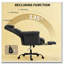 High Back Reclining Office Desk Chair With Footrest And Robust Base-151754224